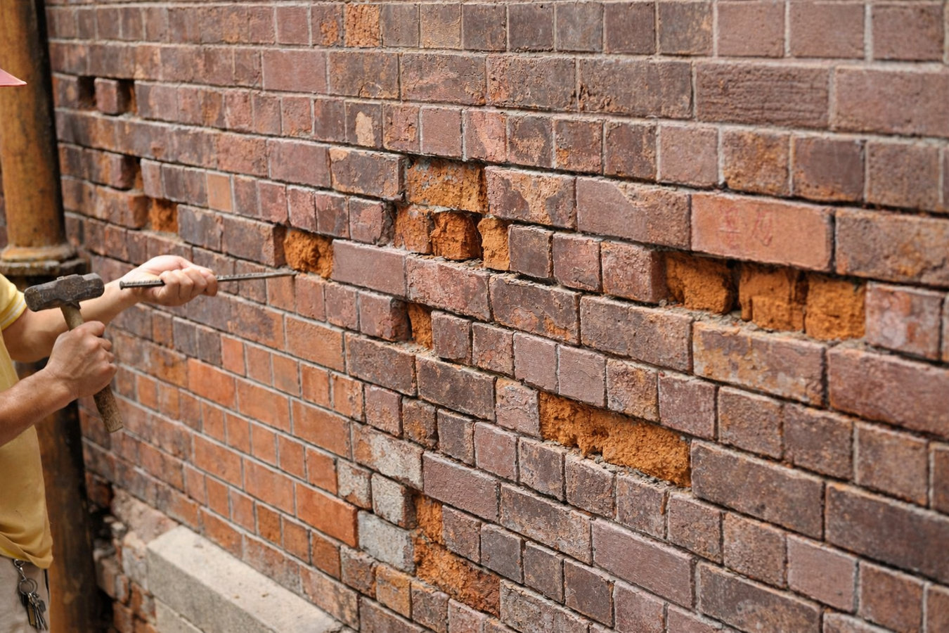 Brick repair in Escondido, CA