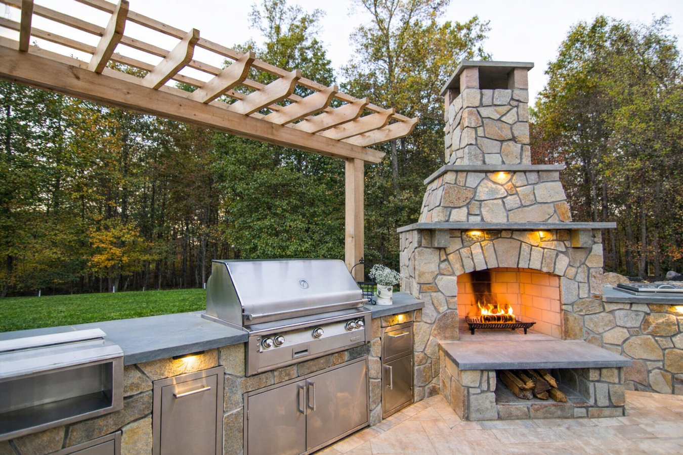 Outdoor kitchen masonry in Escondido, CA